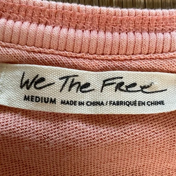 NWOT Free People Studded Henley - Picture 9 of 9